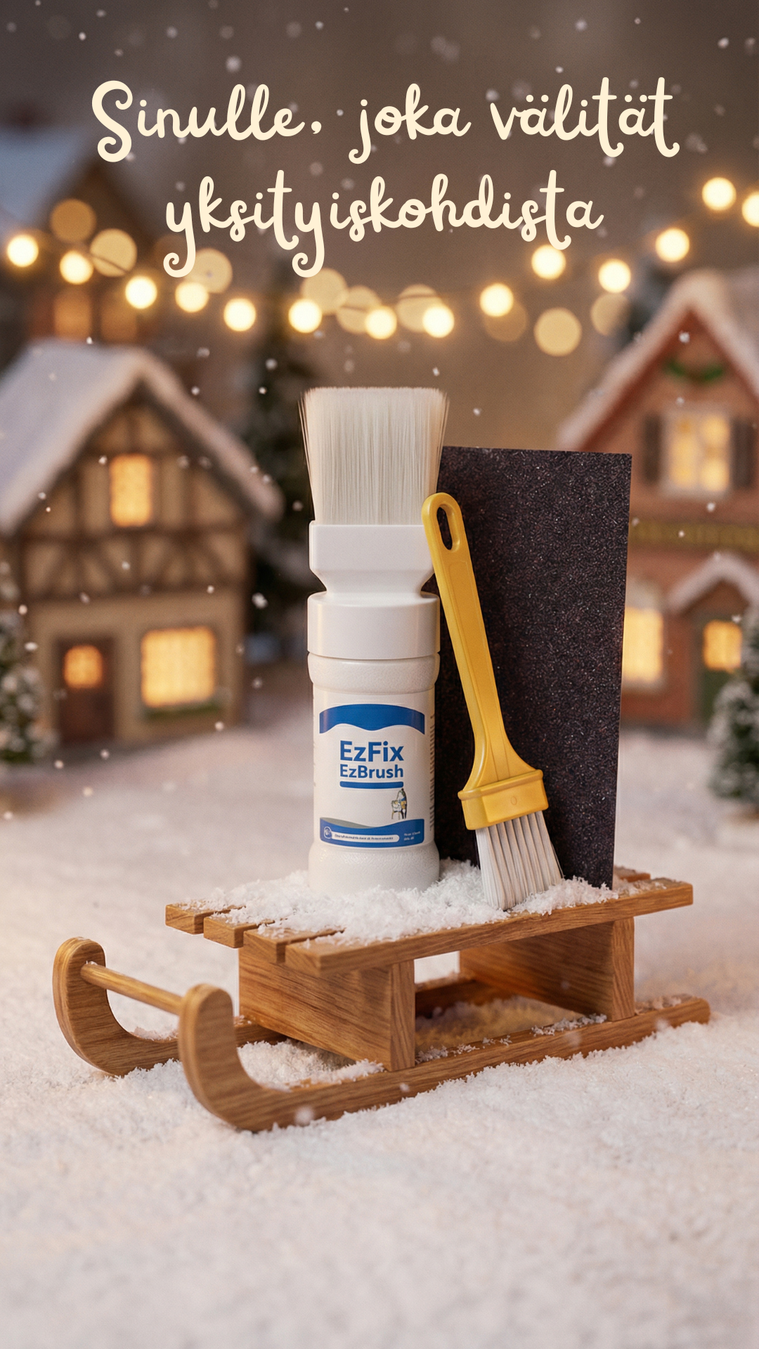 Sinulle, joka välität yksityiskohdista